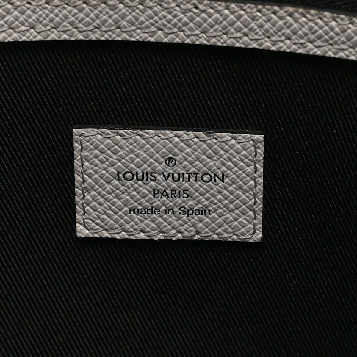 Louis Vuitton Monogram Eclipse Taigaramma Weekend Tote NM Optic White 6 of 9