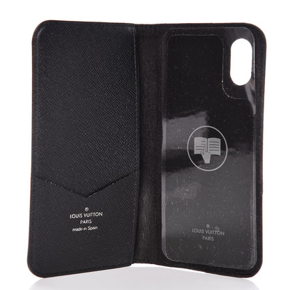 Louis Vuitton Monogram Eclipse iPhone X Folio Case 5 of 8