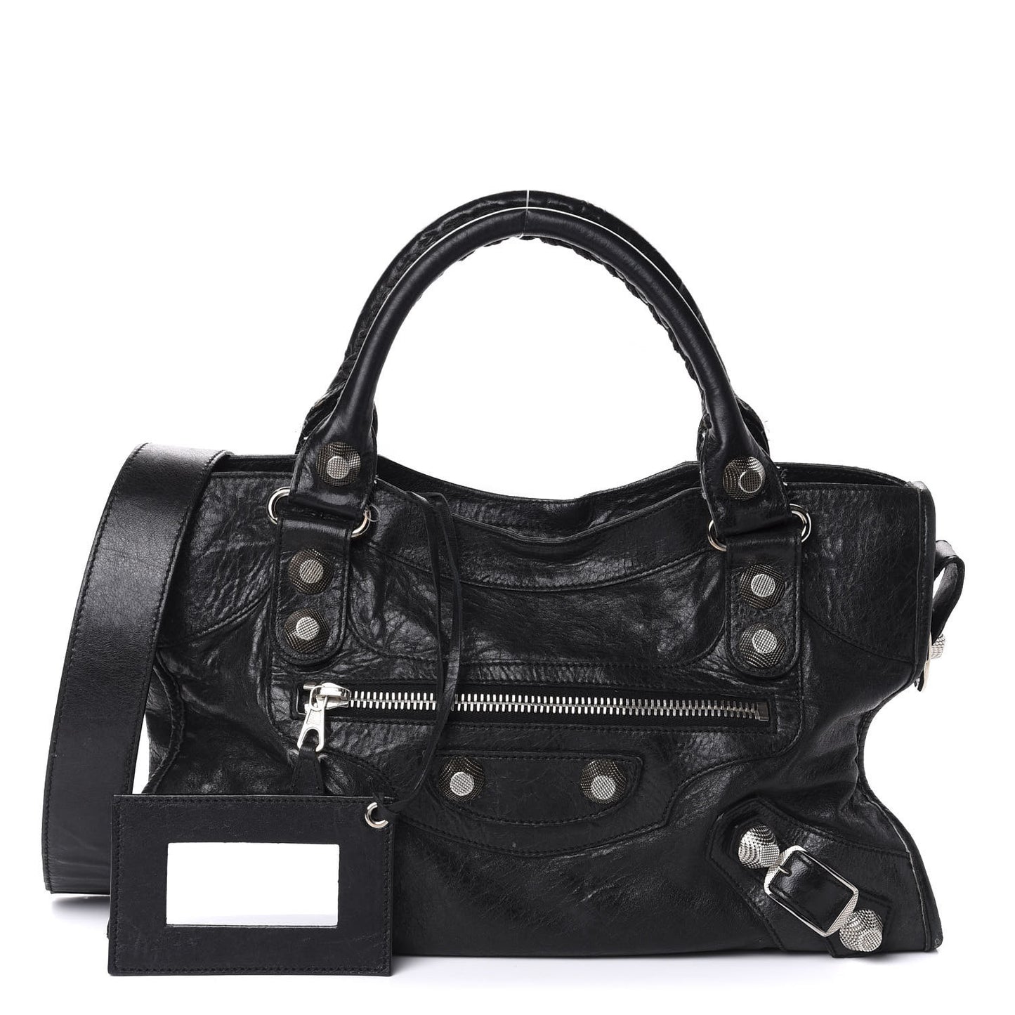Agneau Giant 21 Silver Hardware City Black