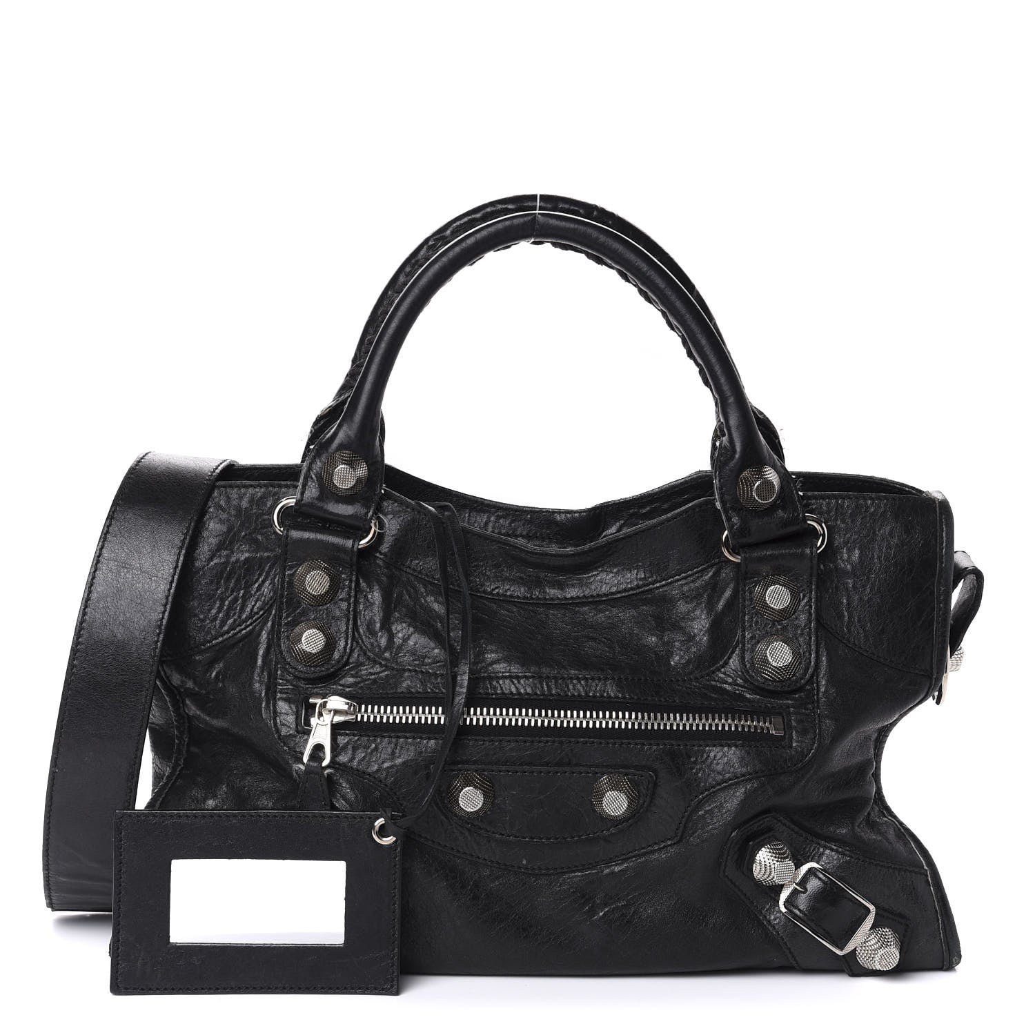 Balenciaga Agneau Giant 21 Silver Hardware City Black 1 of 14