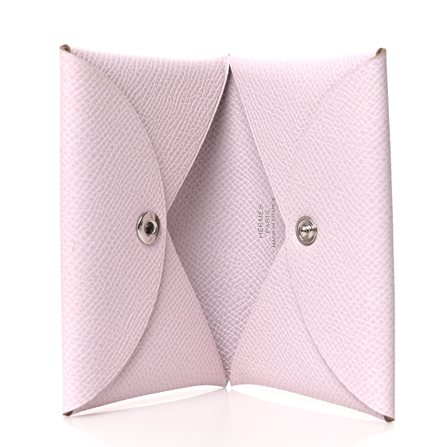 Epsom Calvi Card Case Mauve Pale