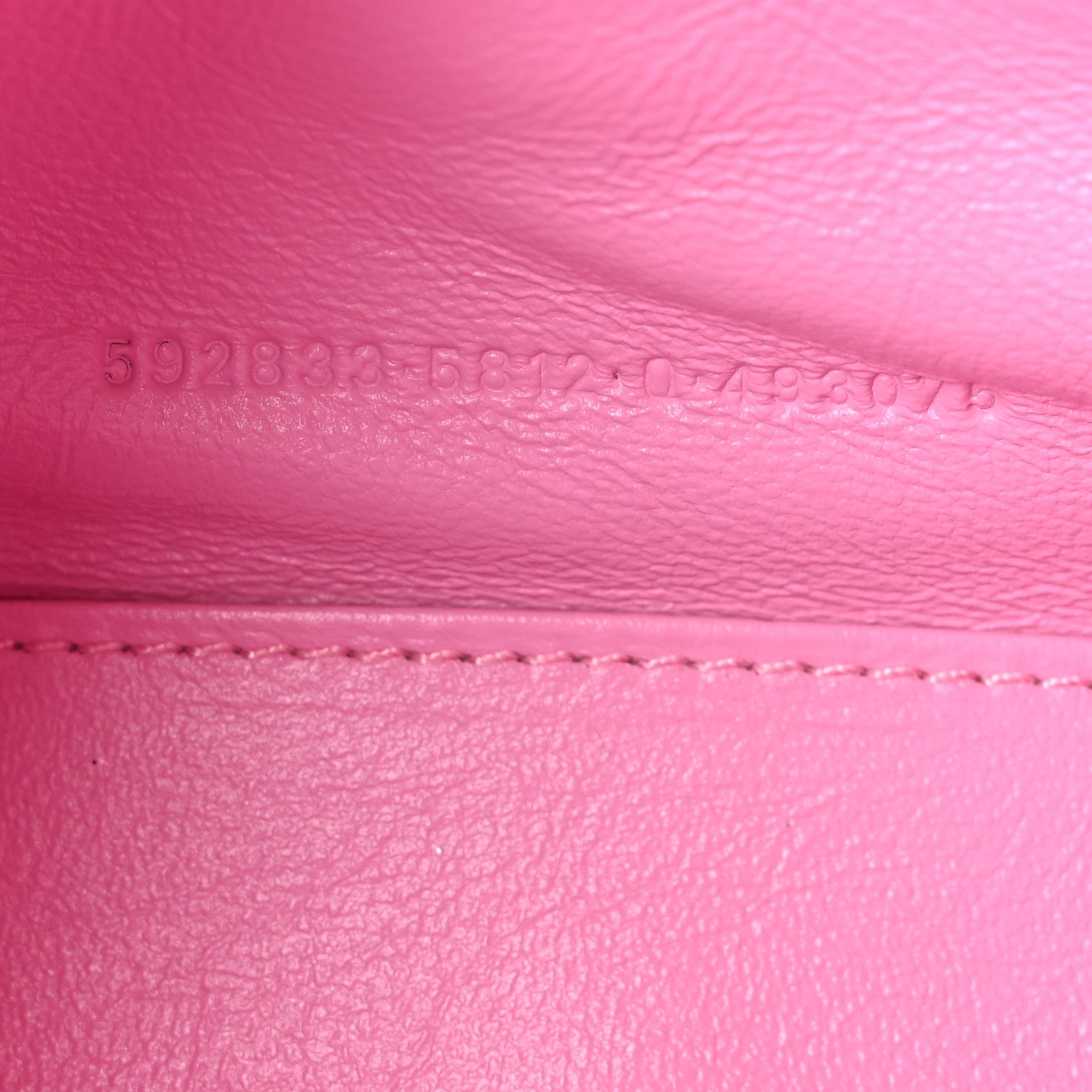 Balenciaga Washed Denim BB Monogram Hourglass Top Handle Bag XS Pink 7 of 12