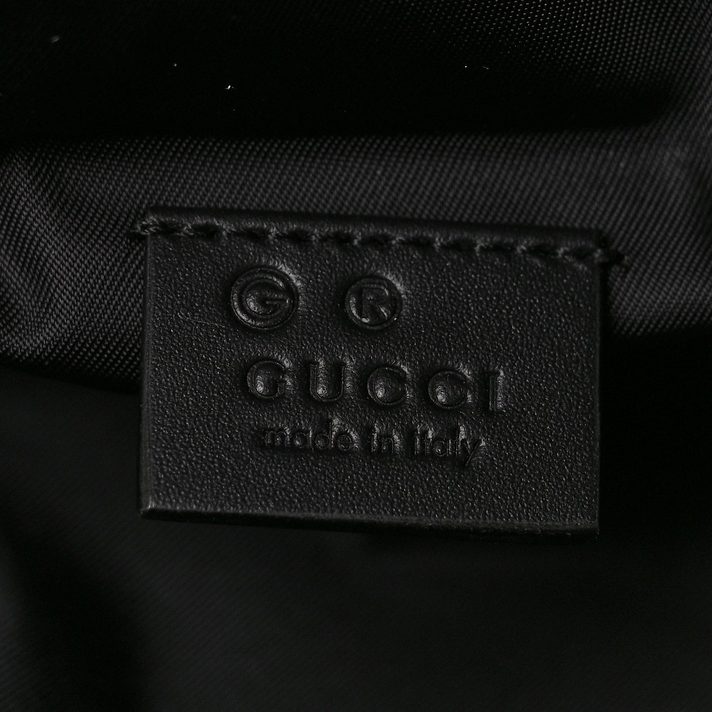 Techno Canvas Web Large Belt Bag Black