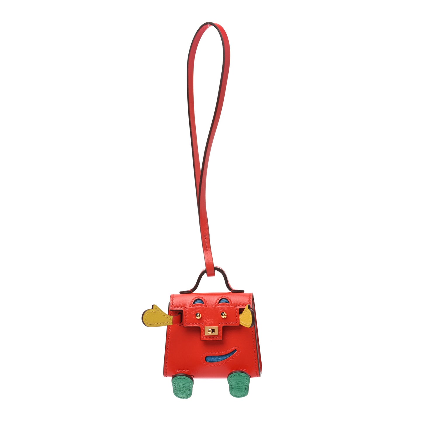 Tadelakt Chevre Mysore Kelly Quelle Idole Bag Charm Capucine Jaune De Naples Vert Vertigo Zanzibar