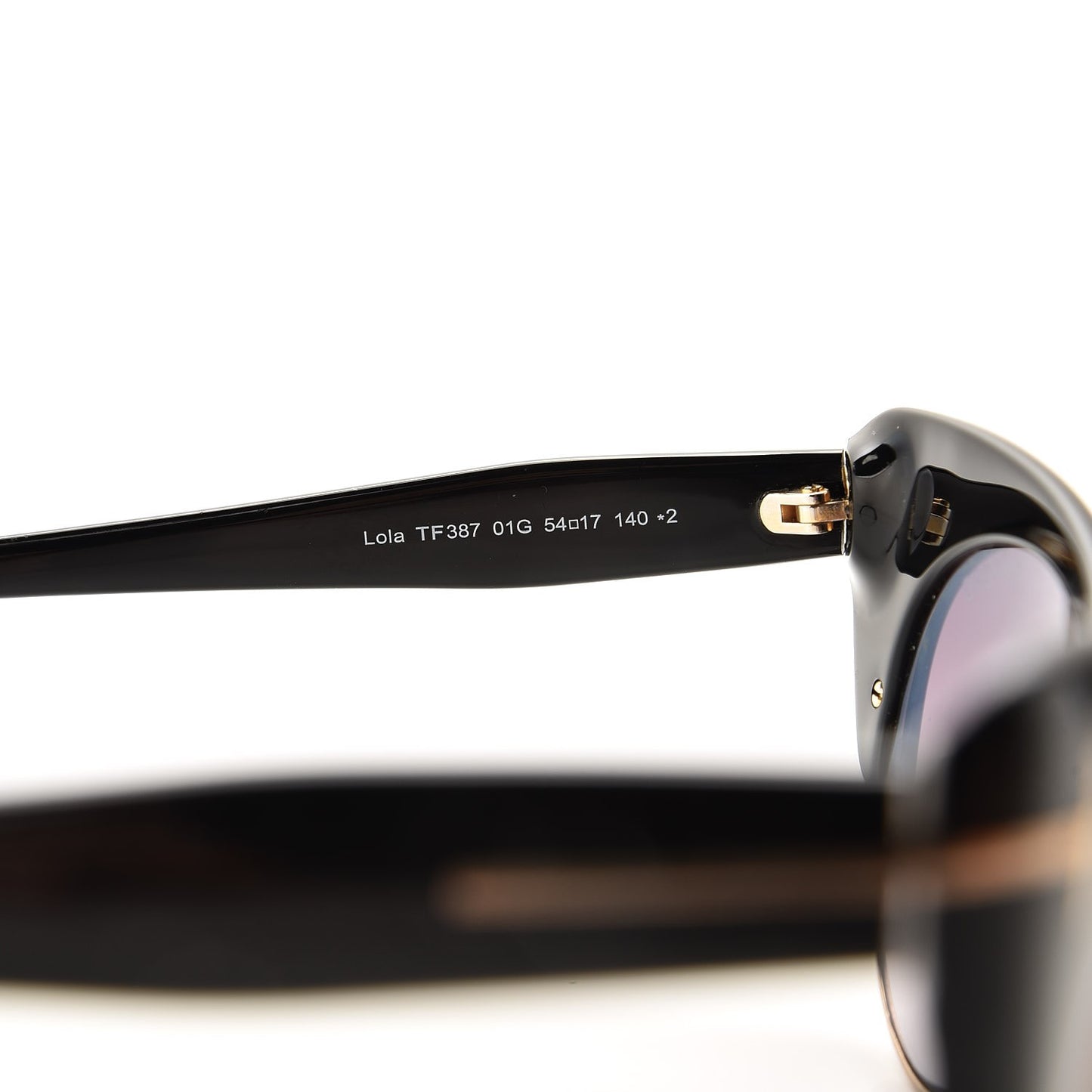 Lola Cat Eye Sunglasses TF387 Black