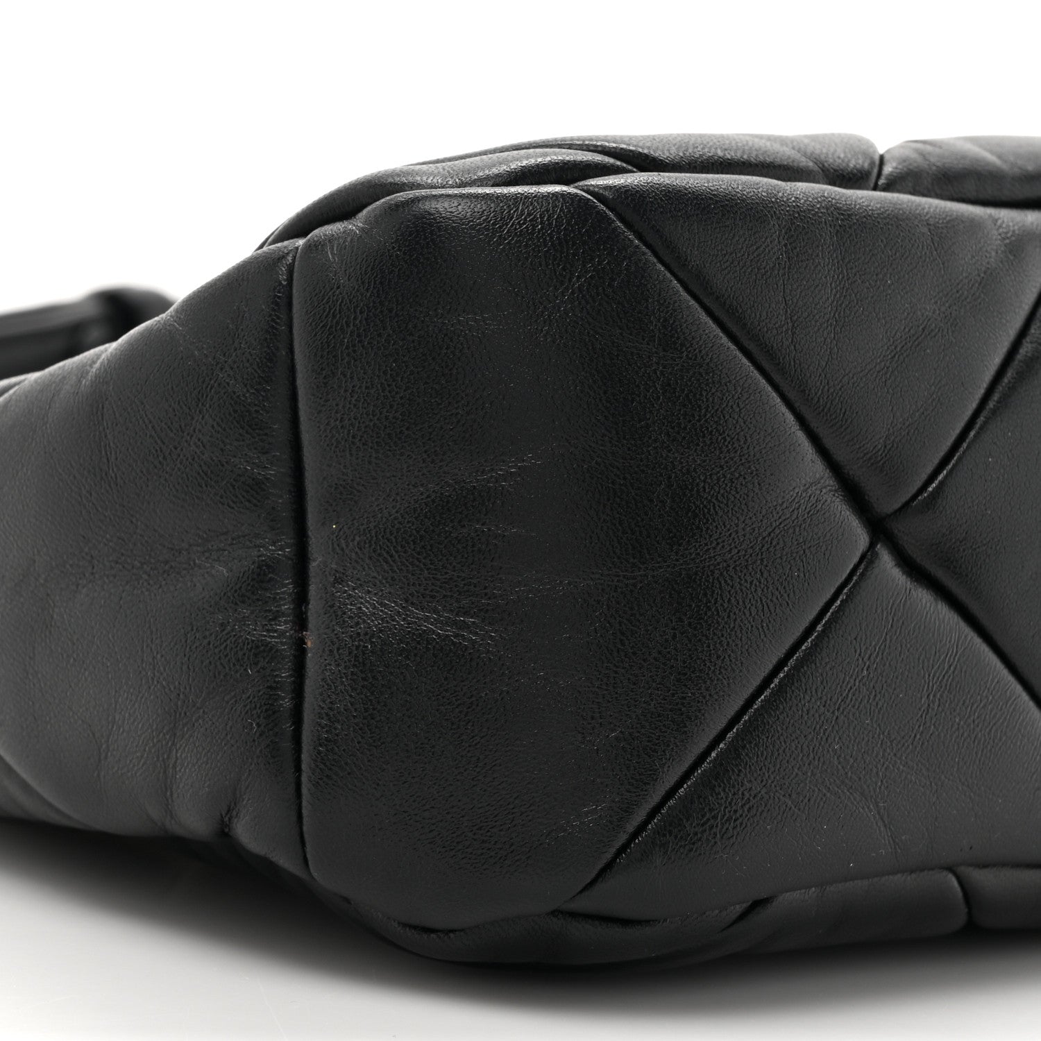 Prada Nappa Triangle Quilted Patchwork System Bag Black 9 of 10