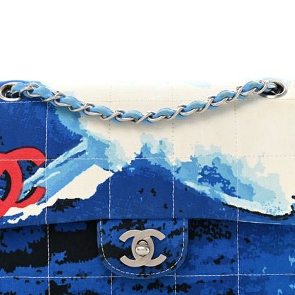 Chanel Canvas Square Quilted Surf Flap Multicolor 8 of 12