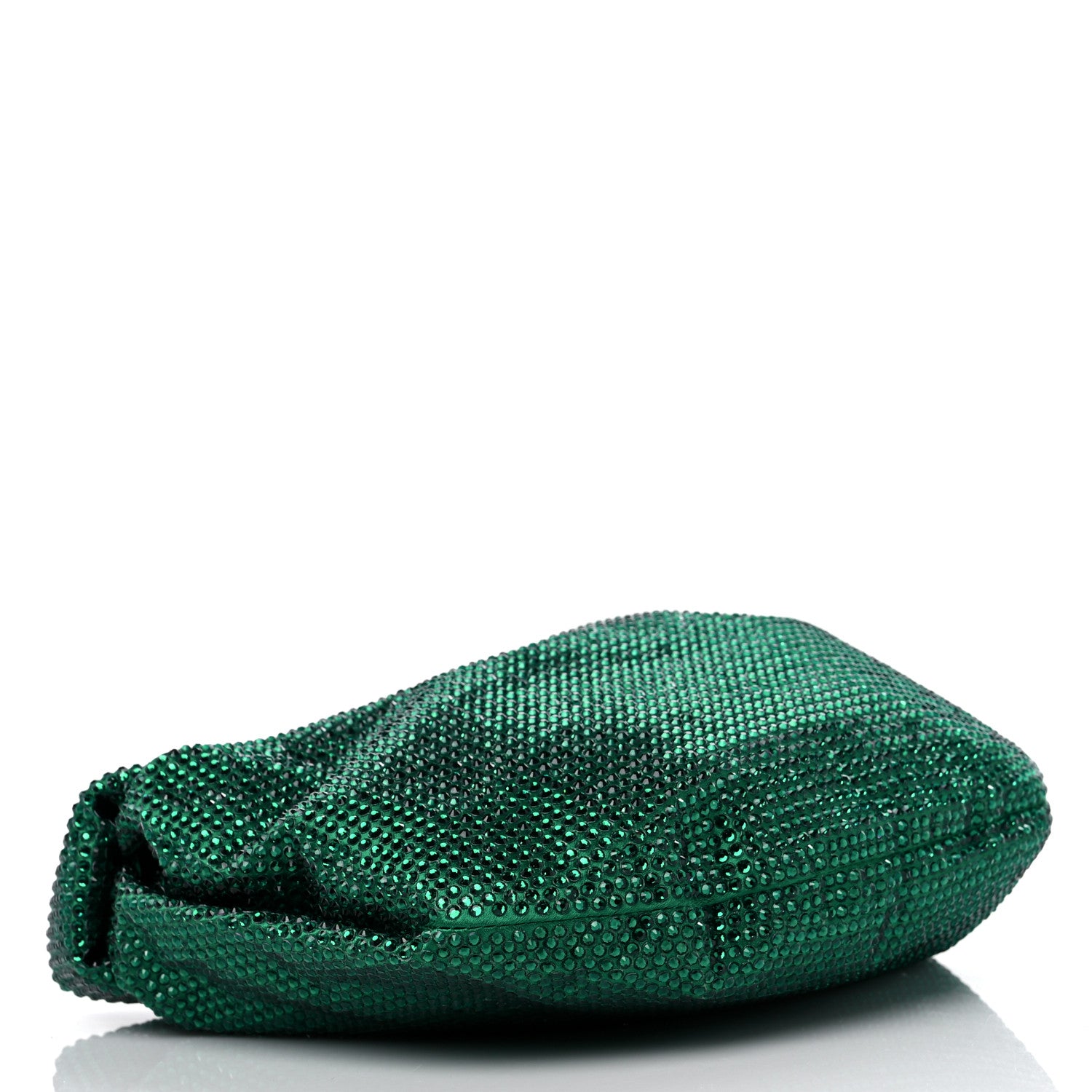 Bottega Veneta Crystal Embellished Satin Mini Hotfix Jodie Emerald 4 of 8