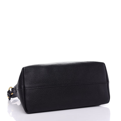 Prada Vitello Phenix Satchel Black 4 of 10