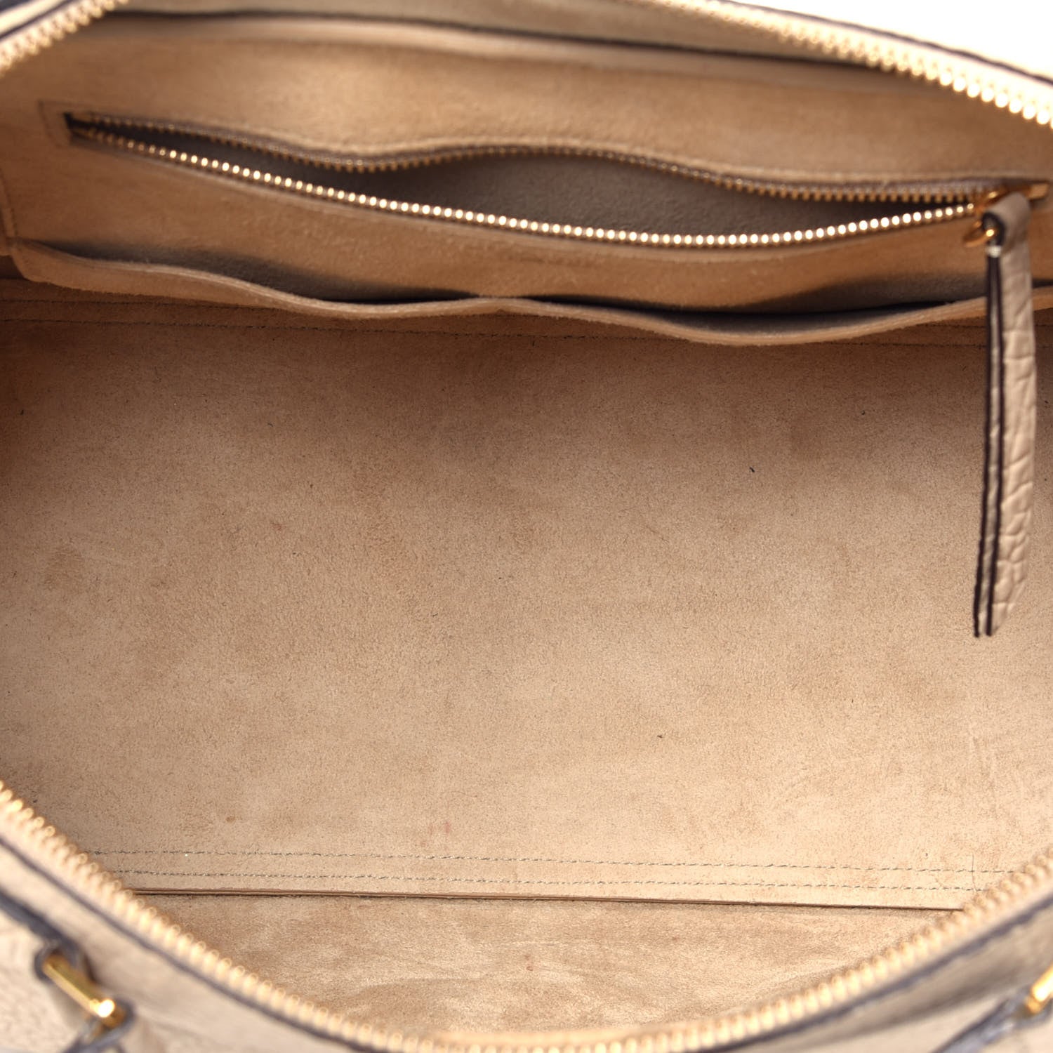 Celine Bullhide Calfskin Small Ring Bag Dune 5 of 8