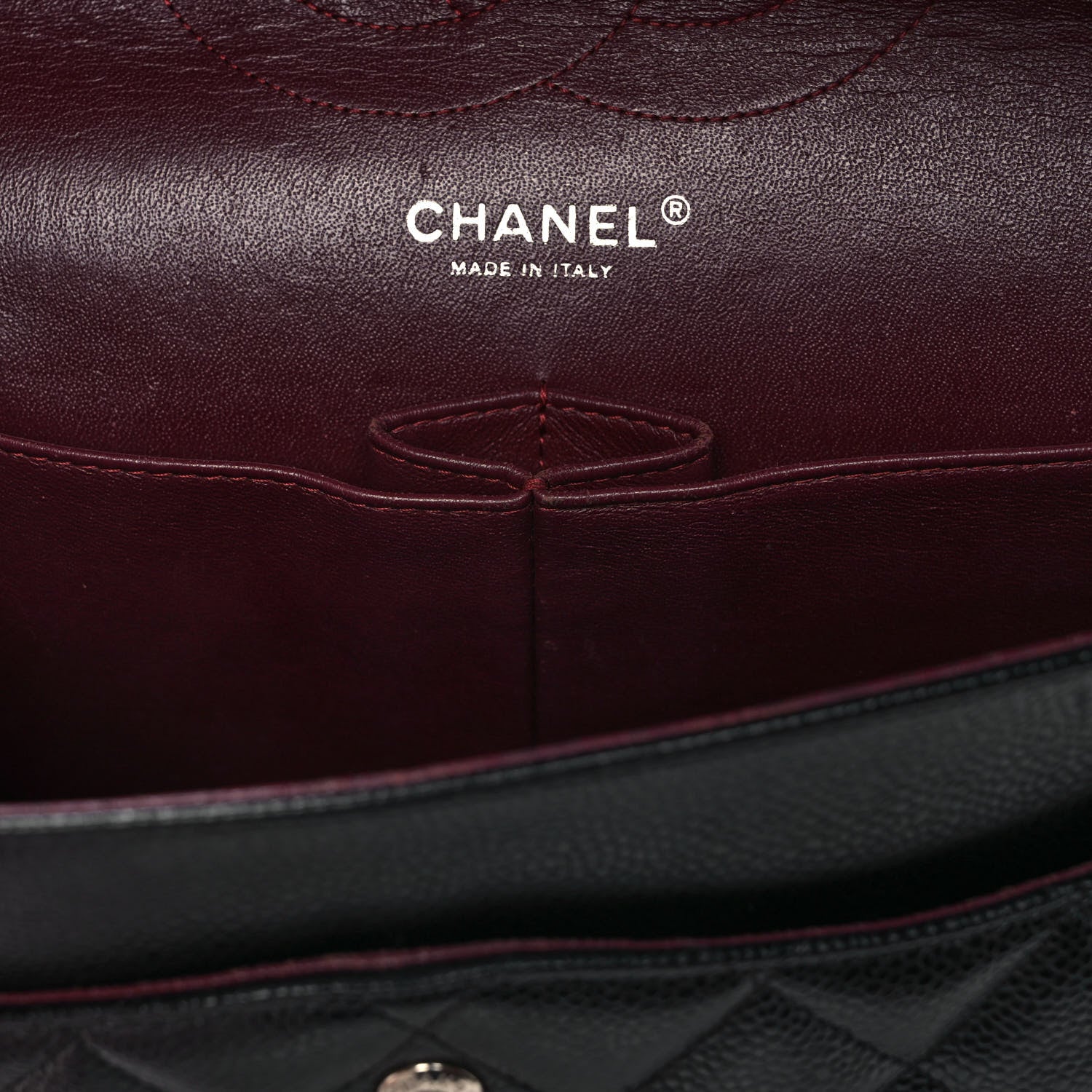 Chanel Caviar Quilted Jumbo Double Flap Black 15 of 15