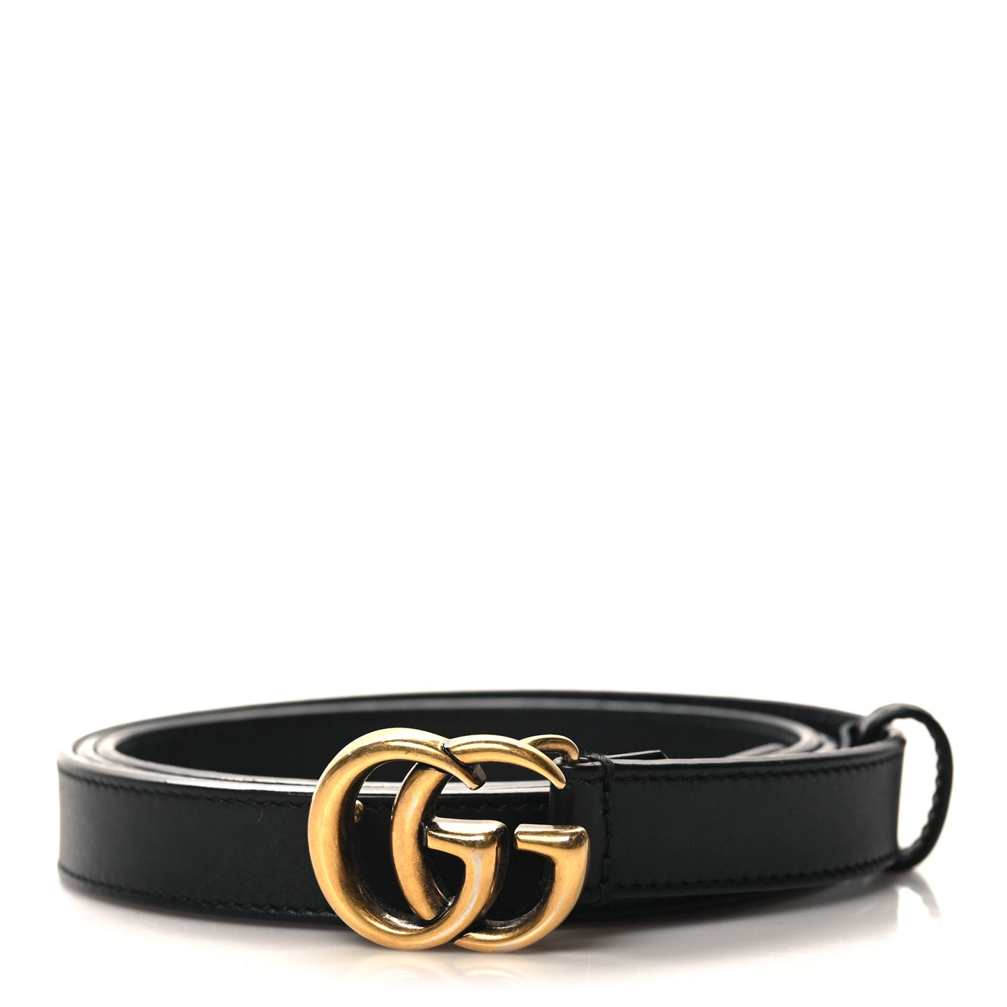 Calfskin Double G 20mm Belt 105 42 Black