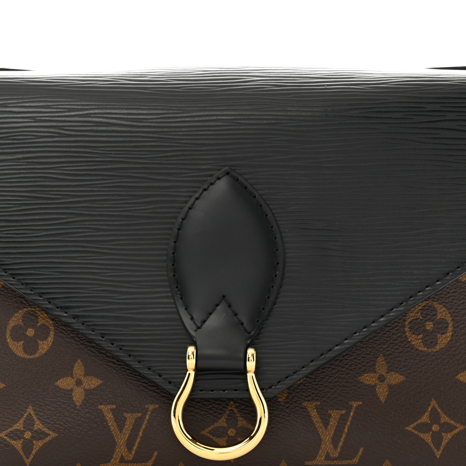 Louis Vuitton Epi Monogram Saint Michel Black 8 of 12