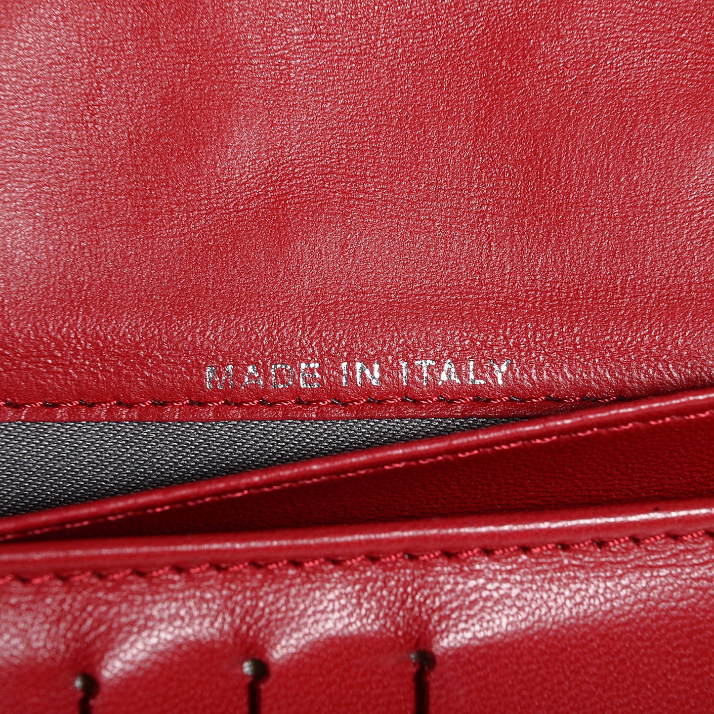 Patent Lucky Symbols Yen Wallet Red