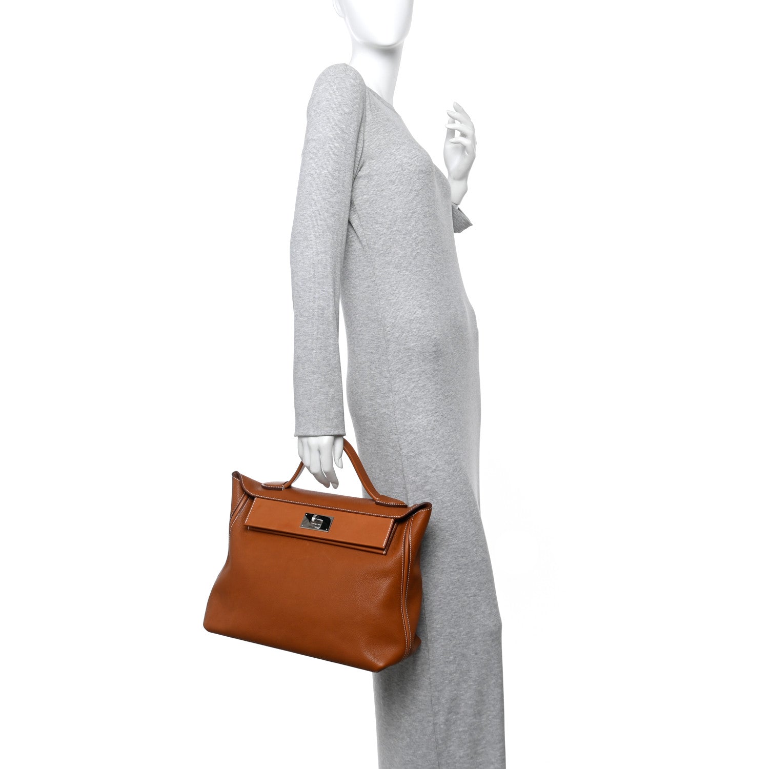 Hermes Barenia Faubourg 24/24 35 Fauve 2 of 12