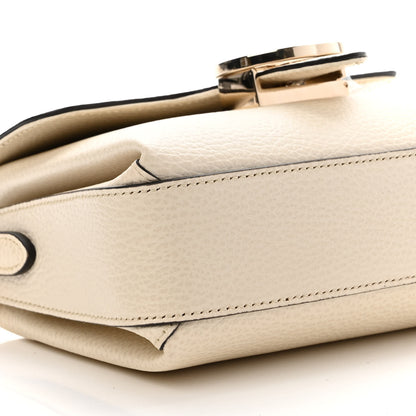 Gucci Dollar Calfskin Interlocking G Crossbody Bag Mystic White 8 of 9