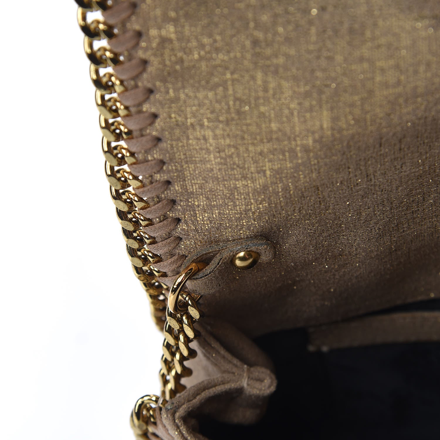 Stella McCartney Shaggy Deer Falabella Crossbody Bag Gold 11 of 15
