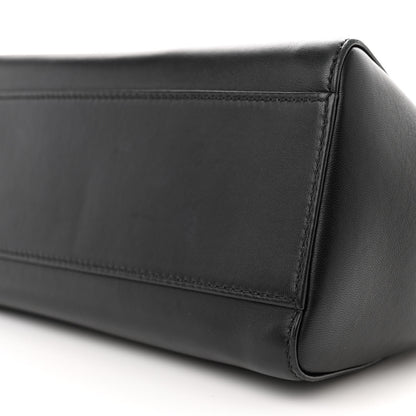 Fendi Nappa Mini Peekaboo Iconic Satchel Black 10 of 11