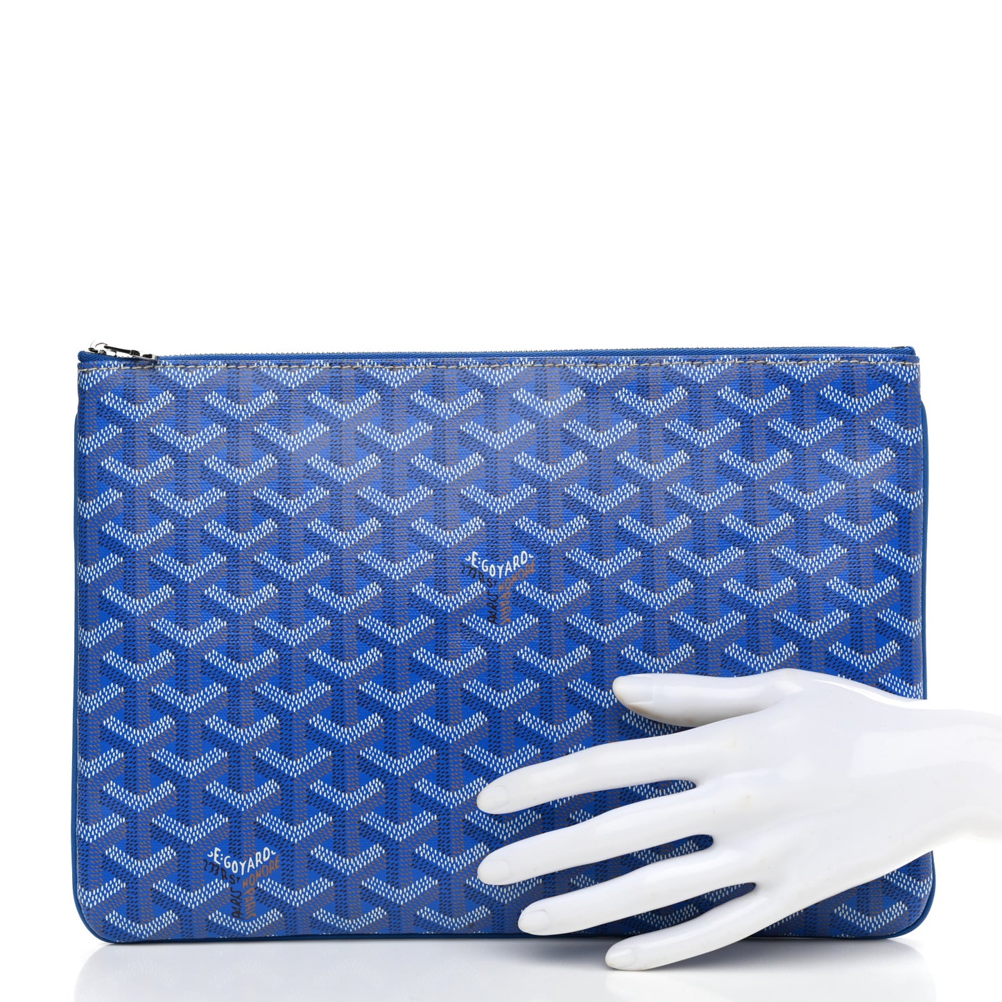 Goyardine Senat Pochette MM Sky Blue