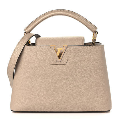 Louis Vuitton Taurillon Capucines BB Galet 1 of 8