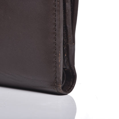 Christian Dior Calfskin Detective Compact Wallet Marron Fonce 13 of 17