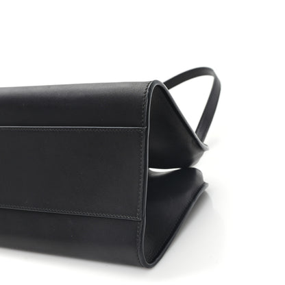 The Row Smooth Calfskin Peggy Bag Black 9 of 9