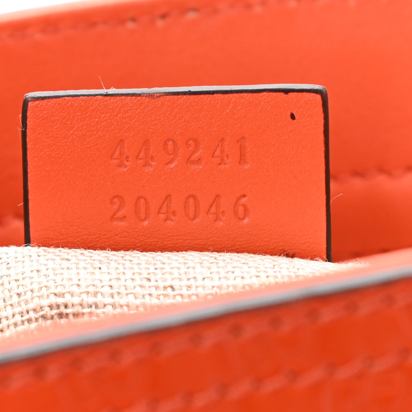 Microguccissima Small Bree Tote Sun Orange