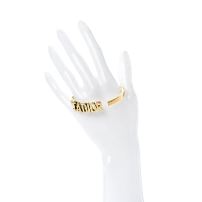 Christian Dior Metal J'Adior Bracelet Cuff Gold 2 of 5