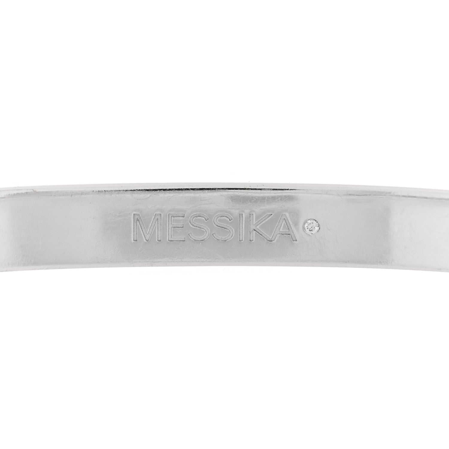 Messika 18K White Gold Diamond Move Noa Bangle Bracelet XS 3 of 3