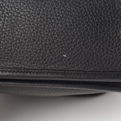 Hermes Taurillon Clemence Evelyne III GM Black 17 of 19