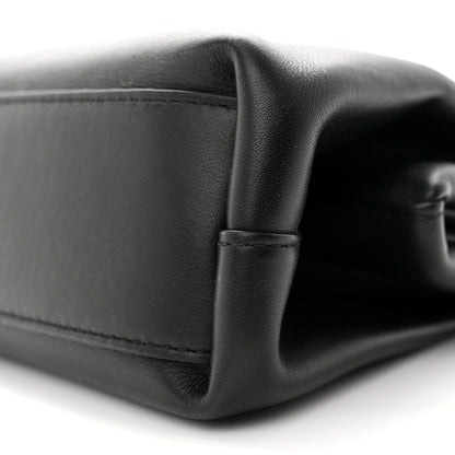 Bottega Veneta Calfskin Small The Point Triangle Bag Black 9 of 12