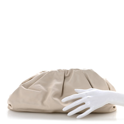 Bottega Veneta Smooth Butter Calf The Pouch Oversized Clutch Mist 2 of 10