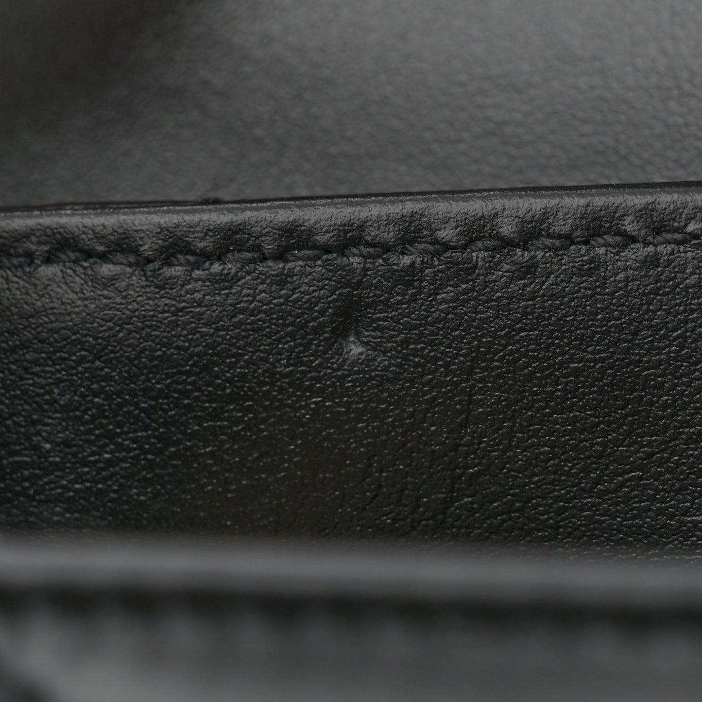 Calfskin Y Quilted Monogram Small Loulou Chain Satchel Black