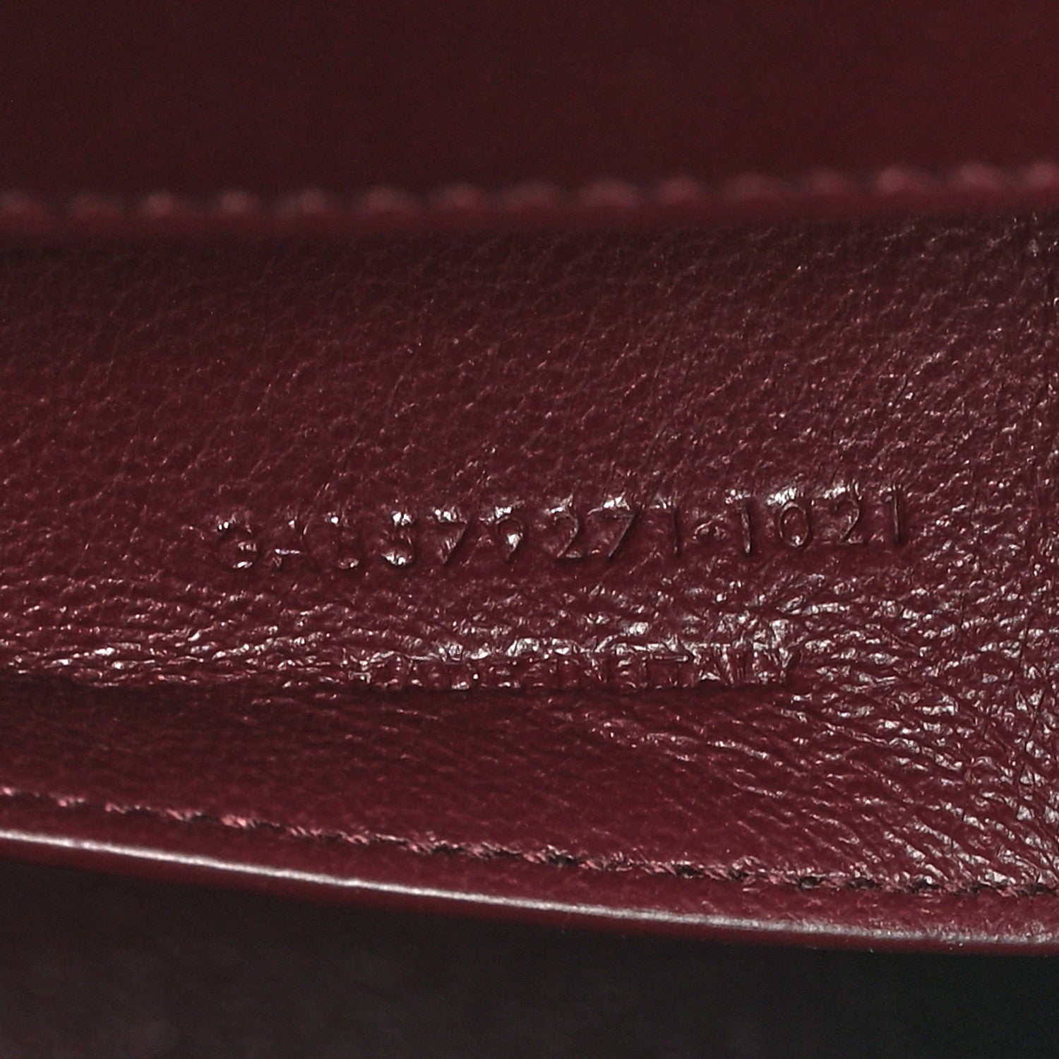 Saint Laurent Smooth Calfskin Manhattan Shoulder Bag Rouge Legion 7 of 11