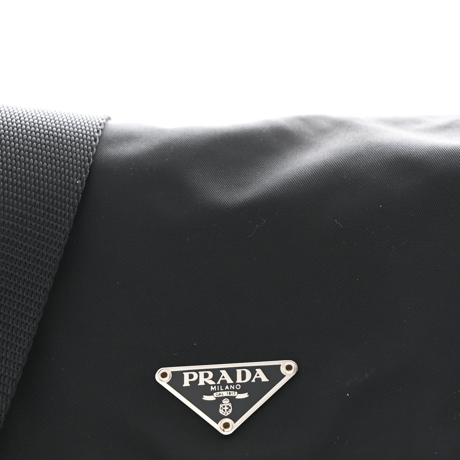 Prada Nylon Vela Messenger Black 8 of 10