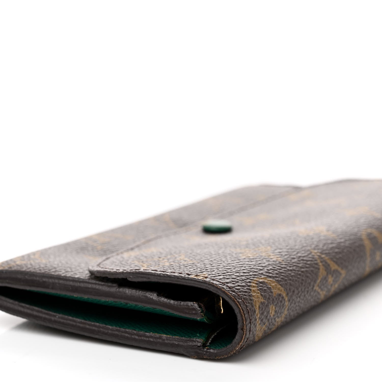 Louis Vuitton Monogram Emilie Wallet Vert 9 of 14
