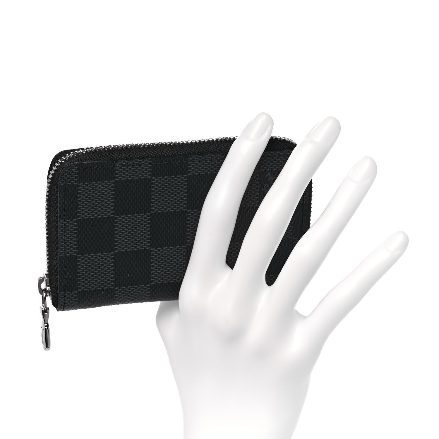 Louis Vuitton Damier Graphite Zippy Compact Wallet 2 of 8