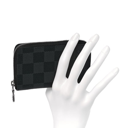 Louis Vuitton Damier Graphite Zippy Compact Wallet 2 of 8