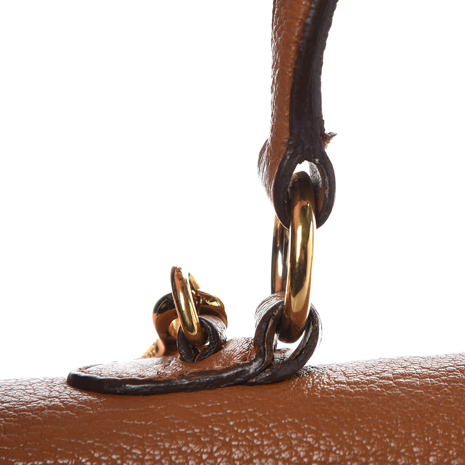 Miu Miu Goatskin Madras Shoulder Bag Cuoio 23 of 25