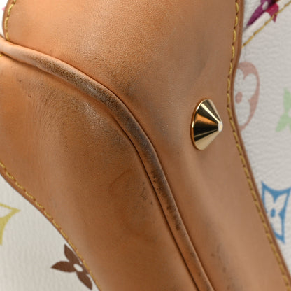 Louis Vuitton Monogram Multicolor Courtney MM White 9 of 10