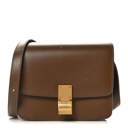Celine Smooth Calfskin Small Classic Box Flap Bag Camel 1 of 14