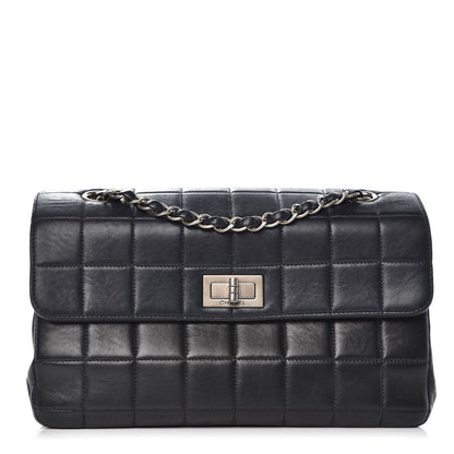 Chanel Lambskin Reissue Chocolate Bar Flap Black 1 of 13