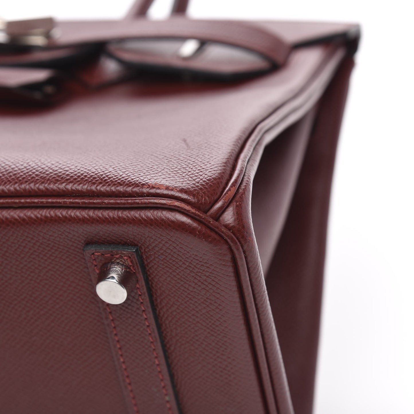 Epsom Birkin 30 Rouge H