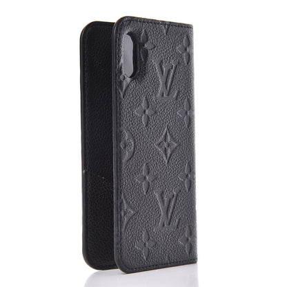 Louis Vuitton Empreinte iPhone X/XS Folio Case Black 3 of 11