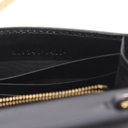 Gucci Guccissima Icon Chain Wallet Black 6 of 13