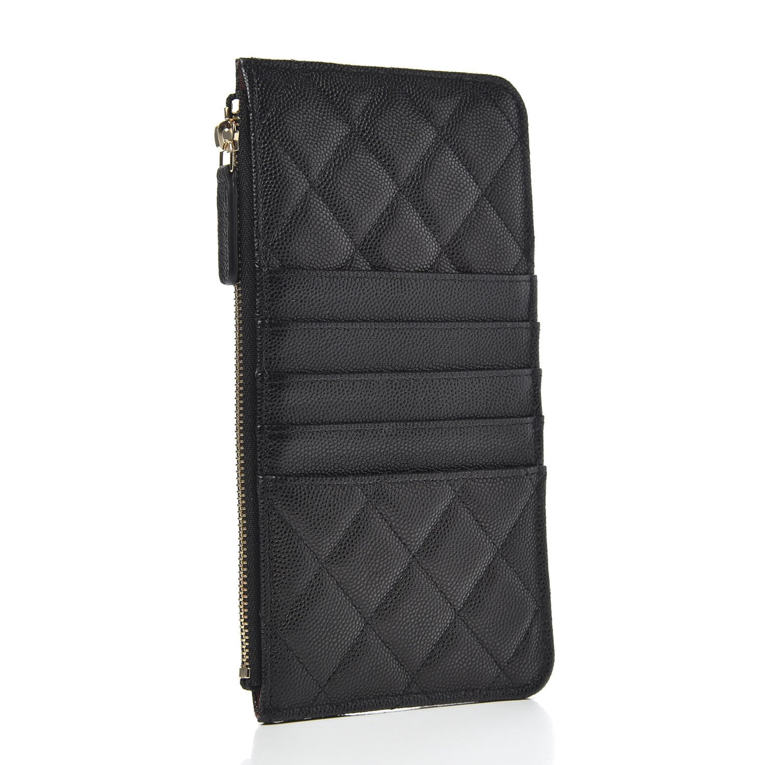Chanel Caviar Quilted Classic iPhone Pouch Black 3 of 8