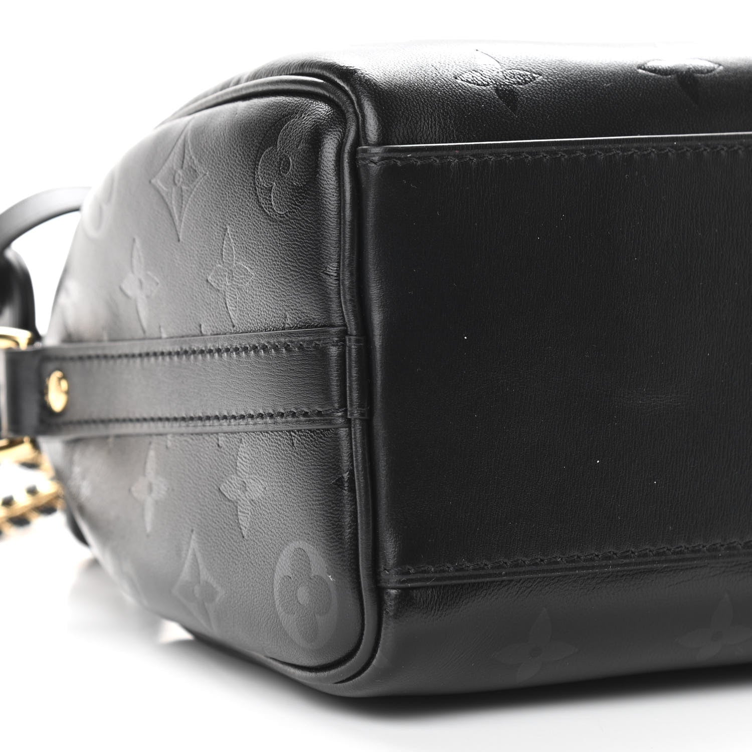 Louis Vuitton Monogram Ink Speedy BB Black 7 of 13