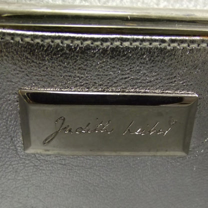 Judith Leiber Swarovski Crystal Pearl Minaudiere Clutch Silver 7 of 8