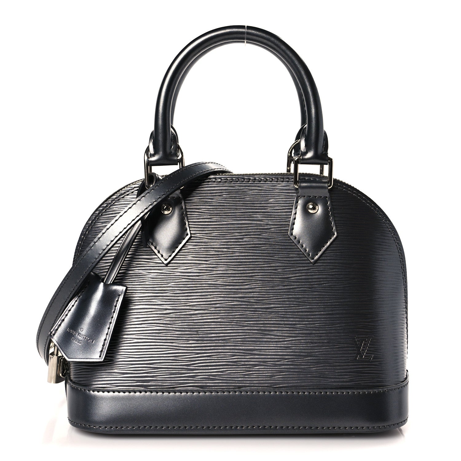 Louis Vuitton Epi Alma BB Anthracite Nacre 1 of 8