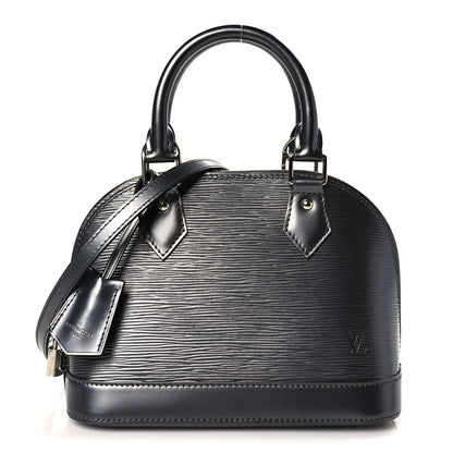 Louis Vuitton Epi Alma BB Anthracite Nacre 1 of 8